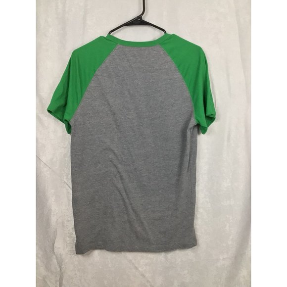 American Eagle Outfitters Mens T Shirt Size S Gray Green Short Sleeve 2 Button - Picture 5 of 7